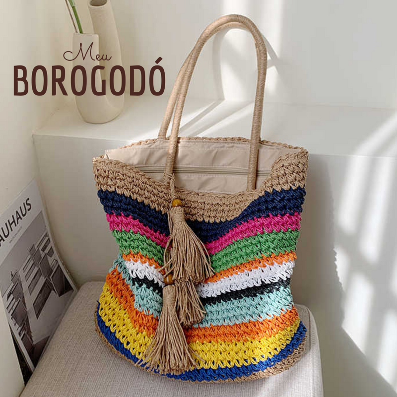 Bolsa Praiana Arco Íris