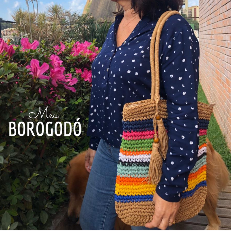 Bolsa Praiana Arco Íris