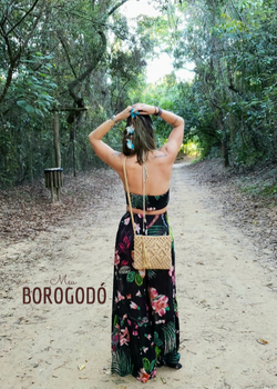 Bolsa Vintage Macramê