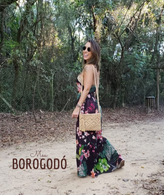 Bolsa Vintage Macramê